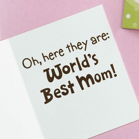 Hallmark Funny Mother's Day Card for Mom (Snoopy and Woodstock, Mini Cards Inside) in Saudi Arabia