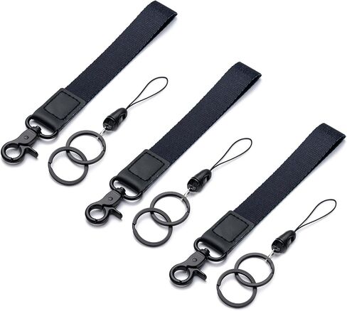 CADONO Hand Wrist Lanyard Key Chain Holder,Wristlet Keychain for Women and Men,Car Keys ID Badges,CuteWristlet Lanyard Wallet in Saudi Arabia