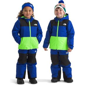 THE NORTH FACE Kids' Freedom Insulated Jacket, Radiant Poppy Blowing Wind Print, 7 in Saudi Arabia