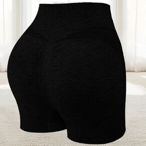 1-Pack Women's Workout Shorts - High-Waisted Yoga Shorts with Tummy Support, Seamless Design in Kuwait