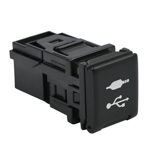 منفذ USB مساعد 86190-12040 متوافق مع Toyota Prius/ Rav4/ Sienna 2018-2022 كابل مساعد منفذ USB in Kuwait