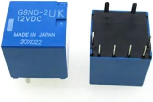 السيارات سيارة 12 فولت التتابع G8ND-2UK 12VDC G8ND2UK 12VDC 12 فولت DC12V 8PIN (1 قطعة) in Saudi Arabia