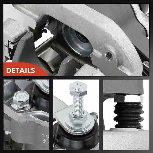 A-Premium Disc Brake Caliper Assembly with Bracket Compatible with Honda Sportrax 450 2004-2005, TRX450R 2006-2009, TRX450ER 2006-2009/2012-2014 - Rear Driver or Passenger Side in Saudi Arabia