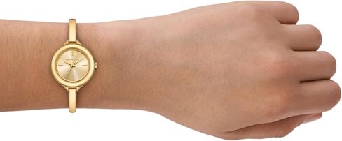 Michael Kors Women's Izzy Three-Hand Gold-Tone Stainless Steel Bracelet Watch (Model: MK4929) in Saudi Arabia