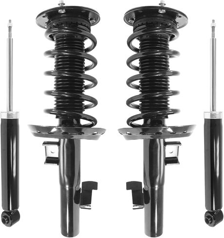 COMPLETESTRUTS - مجموعات دعامة أمامية كاملة مع نوابض لولبية واستبدال ممتص الصدمات الخلفي لسيارة فولفو S60 2011-2019 - مجموعة من 4 in Saudi Arabia