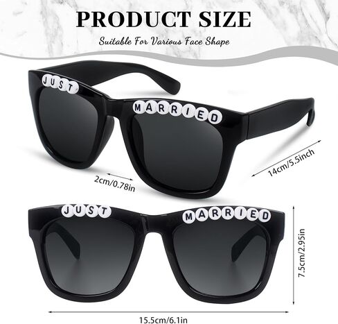 Edussy Bachelor Party Decorations Groom Sunglasses in Saudi Arabia