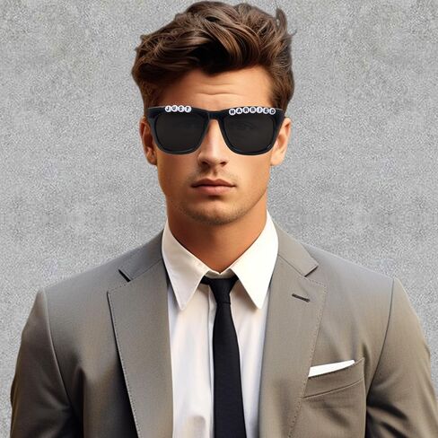 Edussy Bachelor Party Decorations Groom Sunglasses in Saudi Arabia
