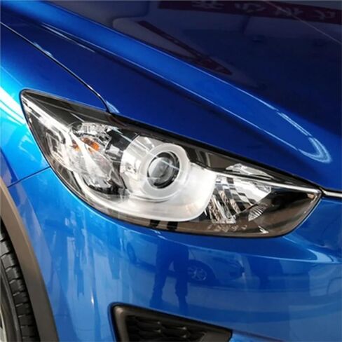 متوافق مع مازدا CX-5 CX5 2013 2014 2015 2016 سيارة أمامية زجاج المصابيح الأمامية شفافة عاكس الضوء مصباح قذيفة غطاء المصباح عدسة (A Piar) in Saudi Arabia