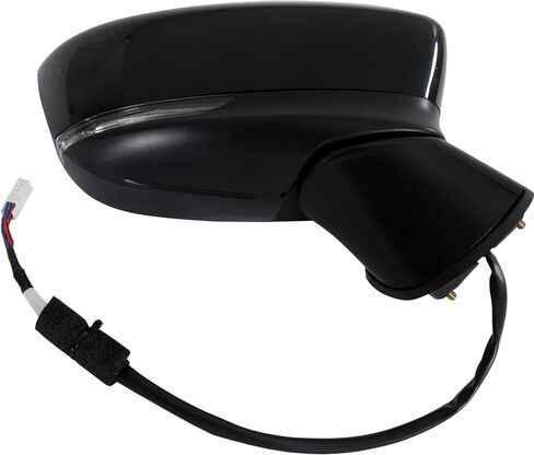 Garage-Pro Passenger Side Power Non-Heated Mirror For Mazda 6 2017-2021, Passenger Side Mirror Replacement, Right Side Mirror With Signal Light & Blind Spot Monitor, Paintable in Saudi Arabia