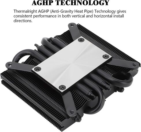 مبرد وحدة المعالجة المركزية AXP90 X36 منخفض المستوى ITX، ارتفاع 36 مم، مروحة وحدة المعالجة المركزية TL-9015 رفيعة PWM، مبرد تبريد الكمبيوتر ITX، لـ AMD: AM4 AM5/Intel LGA1150/1151/1200/1700 in Saudi Arabia