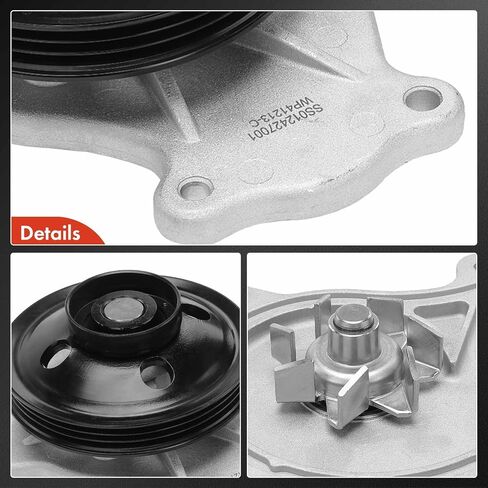 A-Premium Water Pump Compatible with Toyota Rav4 2016-2018 Lexus Nx300H, 2.5L in Saudi Arabia