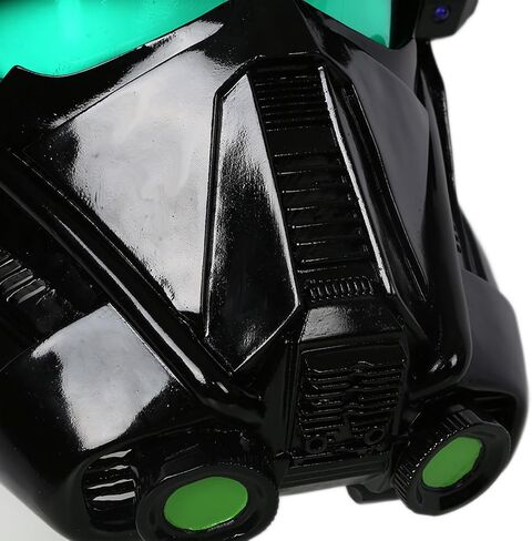 Red Resin Comics Helmet Men Full Face Anime Mask for Adults with Anti-Hero Cosplay Costume - Collectibles in Saudi Arabia