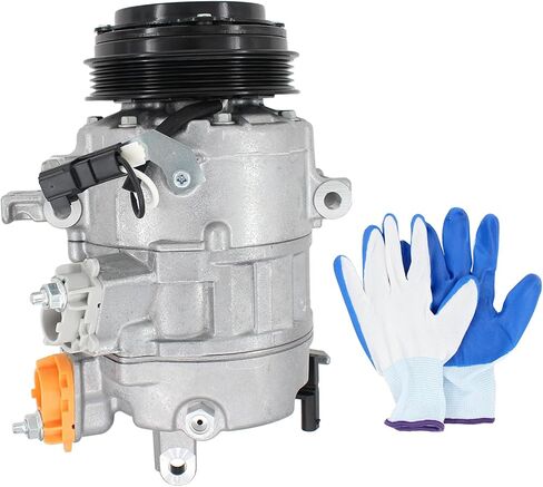 A/C Compressor 4-Groove Pulley Clutch Assembly for Ford Expedition 3.5L 2018-2021, F-150 3.5L 2017-2020, Lincoln Navigator 3.5L 2018-2022 7SAS17C in Saudi Arabia