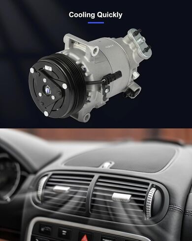 ECCPP AC Compressor Fast Cooling 2017-2022 Fit for Chevrolet Colorado for GMC Canyon 3.6L Air Conditioning Compressor in Saudi Arabia