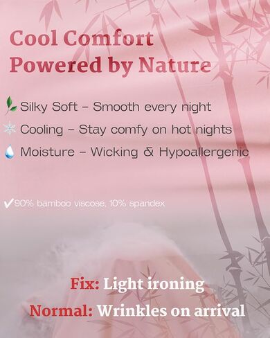 Bamboo Viscose Women's Pajama Sets 2 Piece Comfy Lounge Sets Soft T-shirt & Sleep Pjs Shorts with Rose Applique in Saudi Arabia
