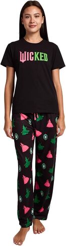Bioworld Wicked Glinda & Elphaba Silhouettes Women's 2-Pack Pajama Set in Saudi Arabia