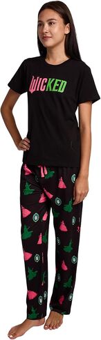 Bioworld Wicked Glinda & Elphaba Silhouettes Women's 2-Pack Pajama Set in Saudi Arabia