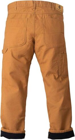 Insulated Gear Brown Men’s Fleece Lined Canvas Work Pants in Saudi Arabia