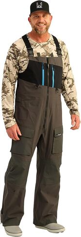 HUK mens Pro Series Bib, Waterproof Fishing Overall Bib, Heavy Duty Performance Gear in Saudi Arabia
