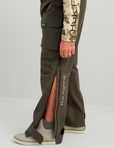 HUK mens Pro Series Bib, Waterproof Fishing Overall Bib, Heavy Duty Performance Gear in Saudi Arabia