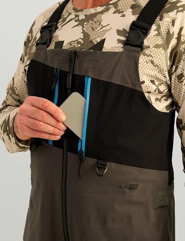 HUK mens Pro Series Bib, Waterproof Fishing Overall Bib, Heavy Duty Performance Gear in Saudi Arabia