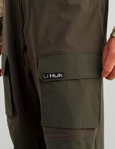 HUK mens Pro Series Bib, Waterproof Fishing Overall Bib, Heavy Duty Performance Gear in Saudi Arabia