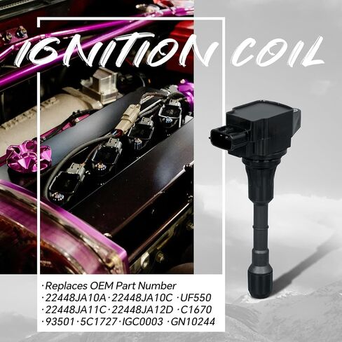 Ignition Coil UF550 22448JA10A Compatible with 2007-2020 Nissan Maxima Murano Pathfinder Quest Altima, Infiniti FX35 G35 Q50 Q70 QX60, 6PCS, 5C1727 in Saudi Arabia
