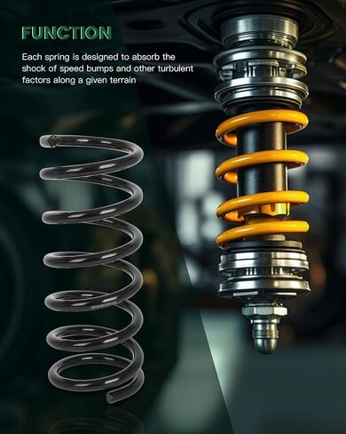 SCITOO 550209N60B Coil Springs, 2Pcs Rear Suspension Coil Springs Set Compatible with 2009-2014 for Nissan for Maxima in Saudi Arabia