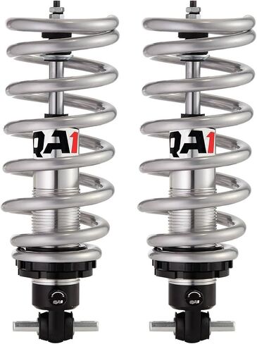 QA1 Coil-Over Shock Kit, Pro Coil, Twintube, Single Adjustable, 500 lb/in Spring Rate, Front, 2001-2100 lb, GM A-Body 1968-72, Pair in Saudi Arabia