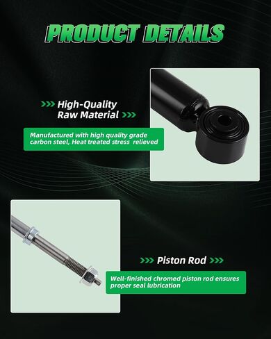 SCITOO - ممتصات الصدمات الخلفية لسيارة Nissan Fits 2015-2020 لNissan Versa، 2014-2019 لNissan Versa Note Shocks 3430043 5673 E62103WC0C E62109KN0A E62109MB0A 930795 دعامات الصدمات - مجموعة من قطعتين in Saudi Arabia