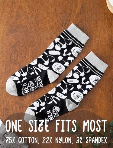InnoBeta Personal Trainer Gifts, Gifts on Birthday and Christmas, One Size Crew Socks in Saudi Arabia