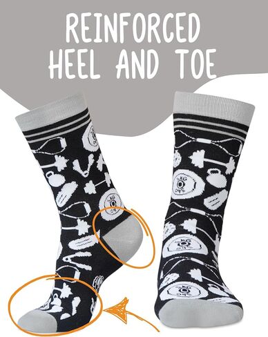 InnoBeta Personal Trainer Gifts, Gifts on Birthday and Christmas, One Size Crew Socks in Saudi Arabia