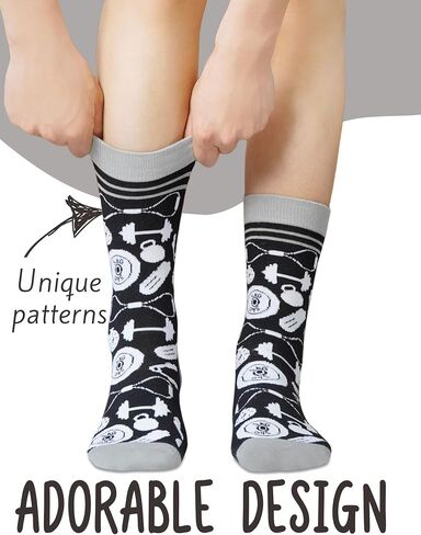 InnoBeta Personal Trainer Gifts, Gifts on Birthday and Christmas, One Size Crew Socks in Saudi Arabia