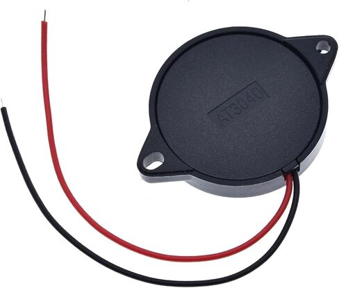 1/5PCS 30X5.5MM Enclosed Piezo Passive Buzzer Element W/Wires AT3040(1pcs) in Saudi Arabia
