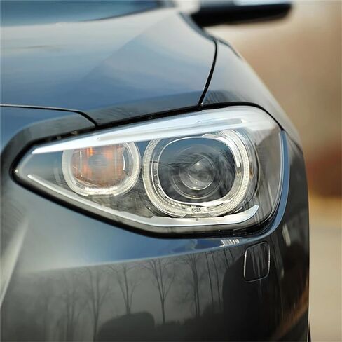 Compatible for BMW 1 Series F20 116i 118i 120i 2012 2013 2014 Car Headlight Cover Lampcover Lampshade Lamp Glass Lens Case Auto Light Caps(A Piar) in Saudi Arabia