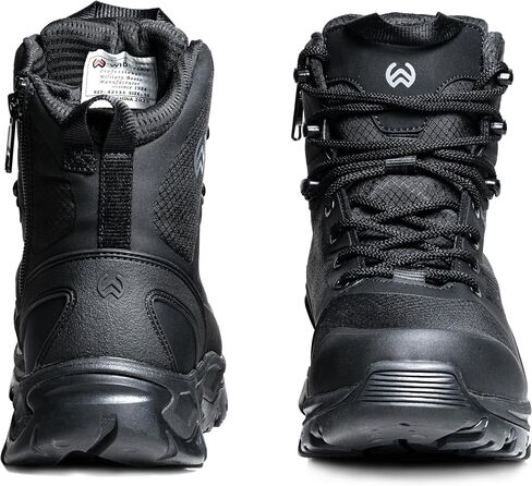 Men's Waterproof Hiking Boots Non Slip Work boot for men lightweight Treeking Shoes Black Tactical Combat botas de trabajo para hombre in Saudi Arabia