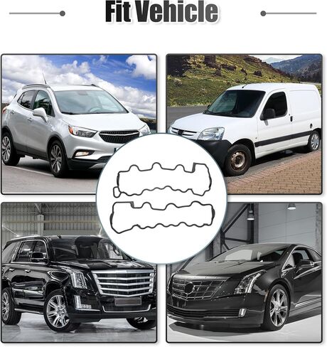 X AUTOHAUX 1 زوج غطاء الصمام طوقا رقم 1120160221/1120160321 لمرسيدس بنز C240 ​​2001-2005 لمرسيدس بنز C280 1998-2000 in Saudi Arabia