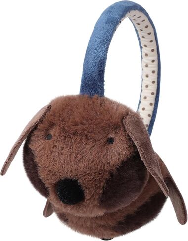 Kids Cat Earmuffs Cute Animal Ear Muffs Winter Outdoor Ear Covers Plush Ear Warmer for Boys Girls Age 7-14 in Kuwait