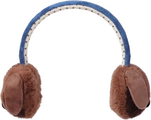Kids Cat Earmuffs Cute Animal Ear Muffs Winter Outdoor Ear Covers Plush Ear Warmer for Boys Girls Age 7-14 in Kuwait