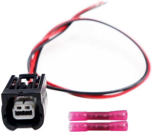 2-Pin DRL Daytime Running Light Connector Compatible with Honda Civic 2012-2015 Pigtail Plug Wiring Harness 7283-2090 in Saudi Arabia