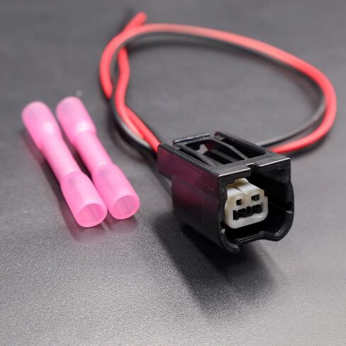 2-Pin DRL Daytime Running Light Connector Compatible with Honda Civic 2012-2015 Pigtail Plug Wiring Harness 7283-2090 in Saudi Arabia