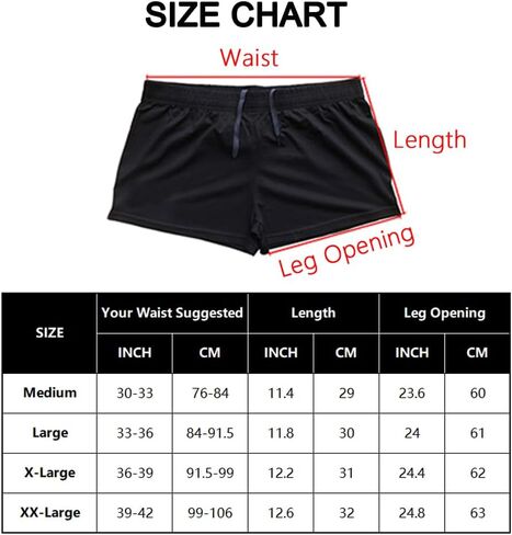 Mens Running Shorts 3" Inseam Cotton in Saudi Arabia