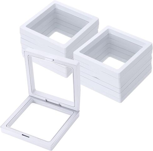 uxcell 30 Pcs Press on Nail Storage Box Nail Display Case Organizer for Nail Art Jewelry Gifts Home Storage Supplies, Black in Saudi Arabia