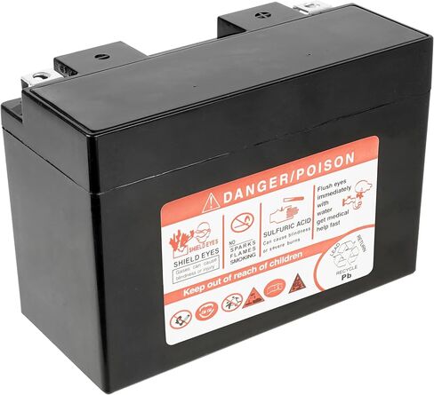 Caltric Agm Battery Compatible with Yamaha Raptor 700R Yfm700R Yfm-700R 2009 2011-2020 in Saudi Arabia