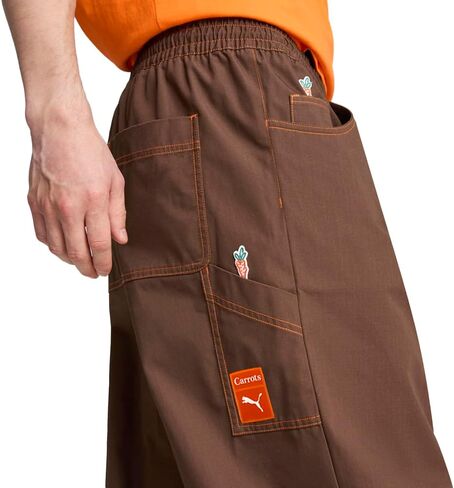 PUMA Mens Carrots Cargo Pants Casual Drawstring - Black in Saudi Arabia