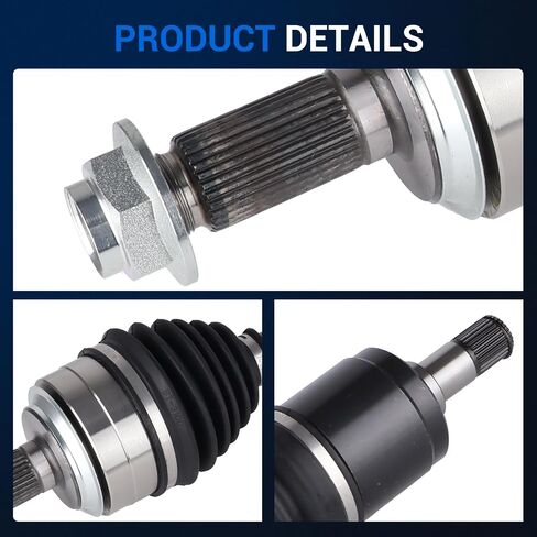 Autoround 664256 CV Axle Shaft Assembly Compatible with Honda Accord 2015-2017/ CR-V 2007-2014, Front Left Driver Side in Saudi Arabia
