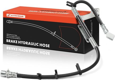 A-Premium Rear Passenger Side Brake Hydraulic Hose Compatible with Select Jeep Models - Wrangler 2020 2021 2022 2023 2024 - Replace# 68396066AB in Saudi Arabia