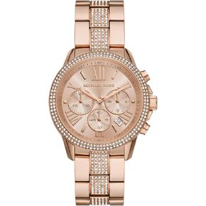 Michael Kors Brynn Women's Watch, Stainless Steel and Pavé Crystal Watch for Women in Kuwait
