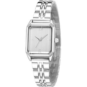 ساعة اي بي اس او بسوار مربع فاخر للنساء - ساعة يد نسائية بسيطة وحركة كوارتز يابانية، مقاومة للماء يوميًا in Kuwait