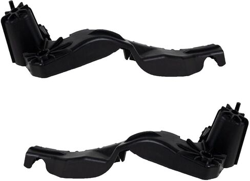 Front Left Driver & Right Passenger Side Set Of 2 Bumper Cover Retainer Support Mounting Bracket Pair Replacement For 2010-2017 GMC Terrain Black Textured Plastic GM1042150 GM1043150 84086310 in Saudi Arabia